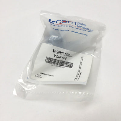 New L-com WJP1F5 In-Line RJ45 Feed-Through Adapter Coupler cat5E Ethernet Jack