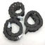 Used Lot of 3 Igus 15.4.48 Energy Chain, Dimensions: 22"(L) 18 Links, *Missing Backs*