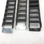 Used Lot of 3 Igus 15.4.48 Energy Chain, Dimensions: 22"(L) 18 Links, *Missing Backs*