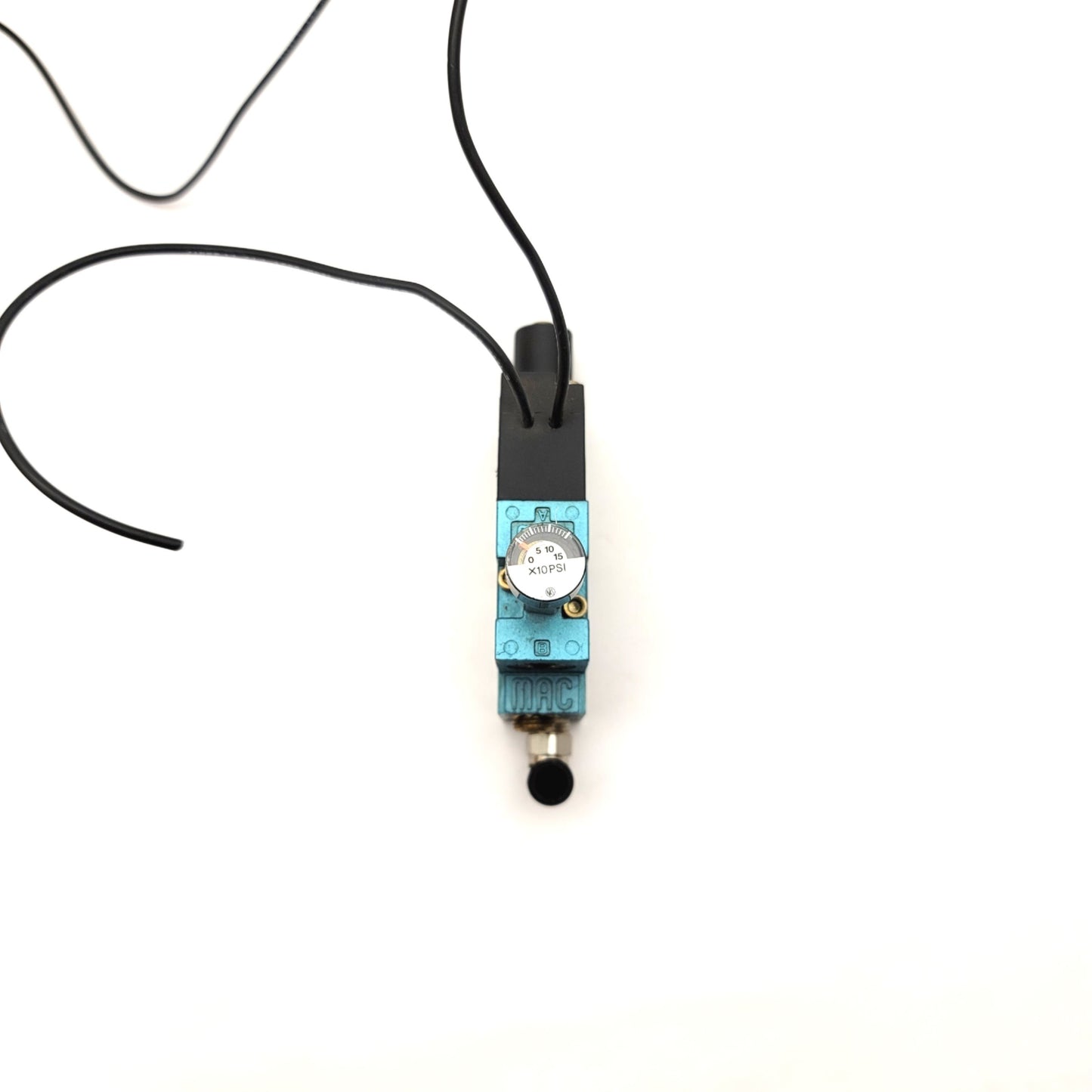 Used MAC 45A-MAE-DDAA-1BA Solenoid Valve 24VDC, Vacuum To 120psi, 1/8"NPT
