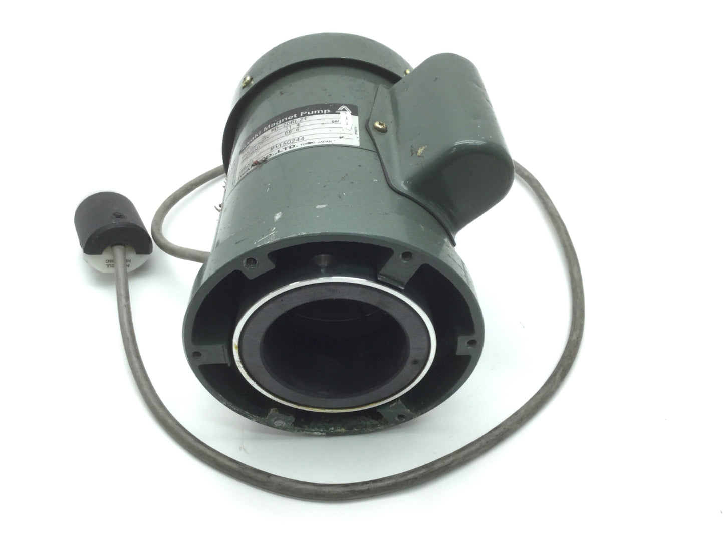 Used Iwaki MD-70RLZT Magnet Drive Pump Motor, 115VAC, 3A, 11.4GPM *Head Not Included*