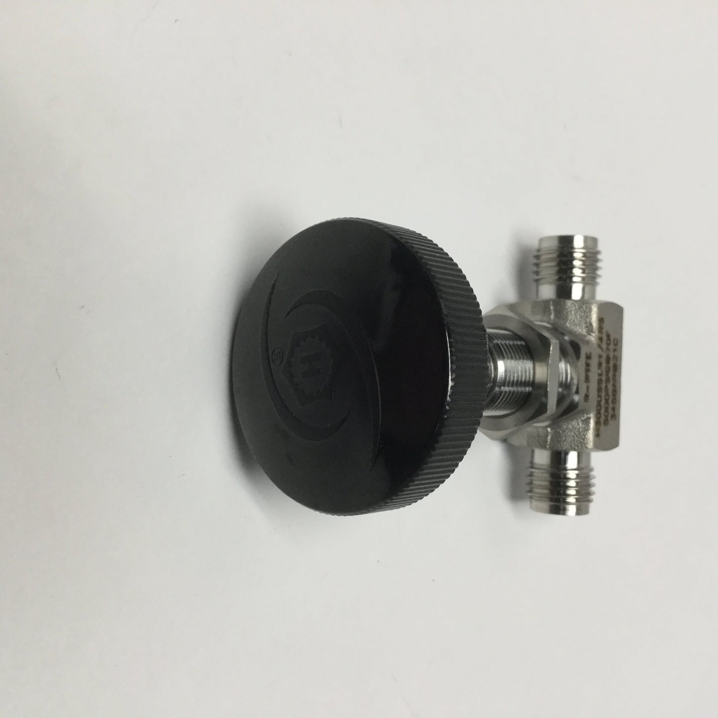 Used Ham-Let H300USSLR1/4RS Stainless Steel Needle Valve, 1/4" Let-Lok Tube, 5000psi