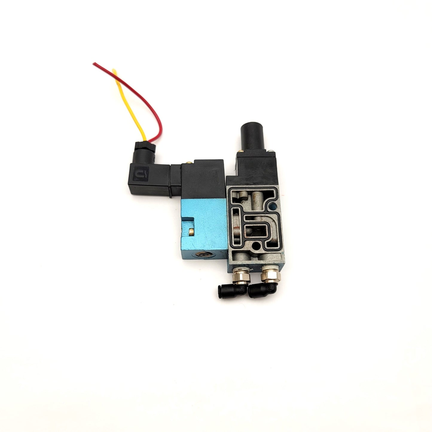 Used MAC 45A-MAE-DDAJ-1KA Solenoid Valve 24VDC, 5.4W, Vacuum To 120psi, 1/8"NPT