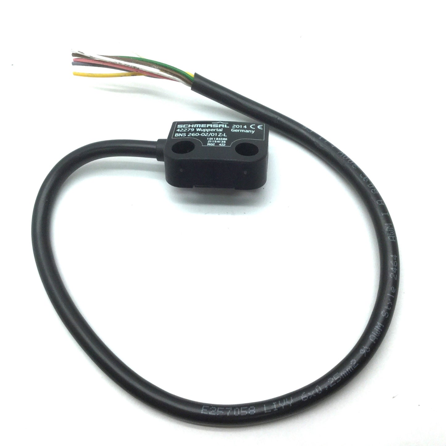 Used Schmersal BNS 260-02/01 Z-L Magnetic Safety Switch 3 NC Contacts Left Hand 30VDC