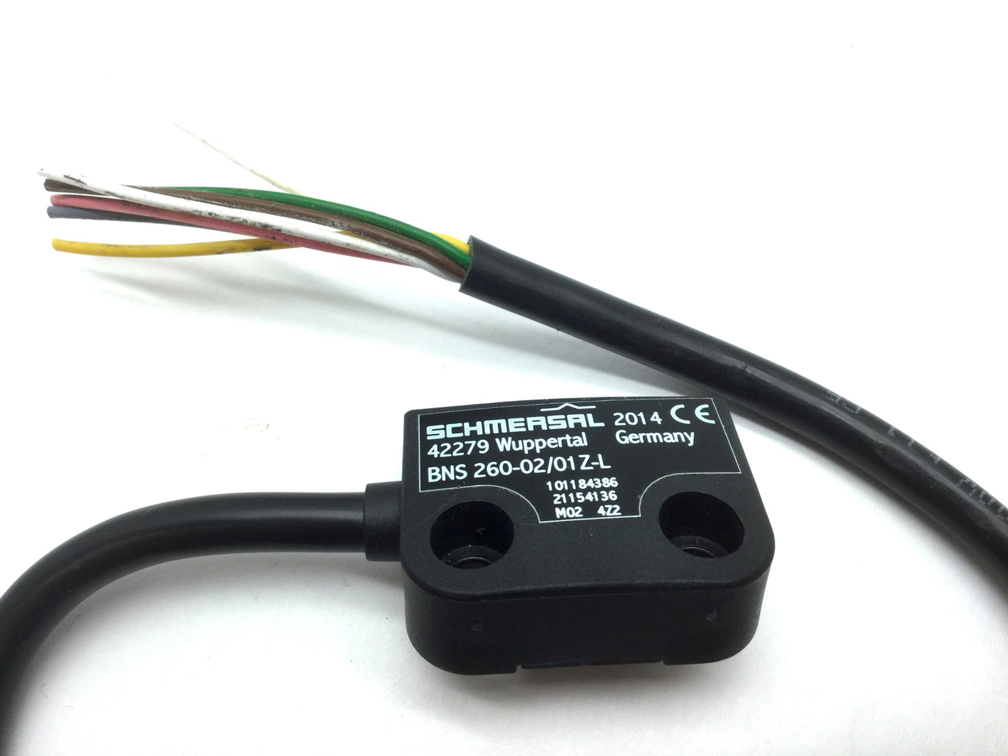 Used Schmersal BNS 260-02/01 Z-L Magnetic Safety Switch 3 NC Contacts Left Hand 30VDC