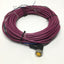 Used Turck P-WKV 30-026-20M U-61915 Minifast Cordset Cable Female 3-Pin to Leads, 20m