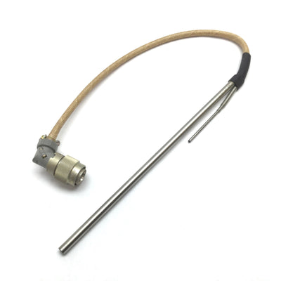 New – Open box Cartridge Heater, 275mm Long x 8mm Ø, 700W 120V, With Thermocouple & Cable