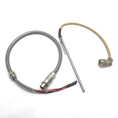 New – Open box Cartridge Heater, 275mm Long x 8mm Ø, 700W 120V, With Thermocouple & Cable