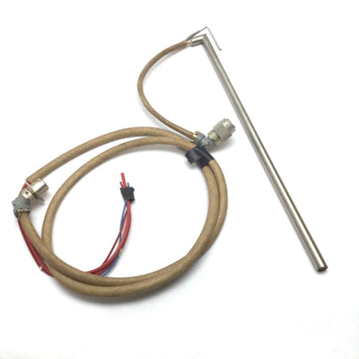 New – Open box Cartridge Heater, 440mm Long x 12.6mm Ø, 2000W 120V, With Thermocouple & Cable
