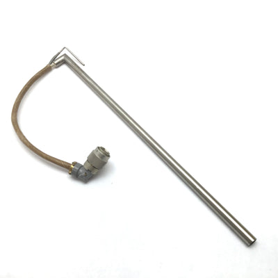 New – Open box Cartridge Heater, 440mm Long x 12.6mm Ø, 2000W 120V, With Thermocouple & Cable