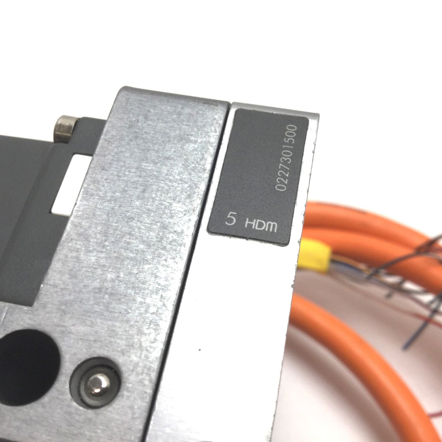 Used Metal Work 2HDM End-Plate, 5HDM Blind End-Plate, DIN Rail Mounts, With Cable
