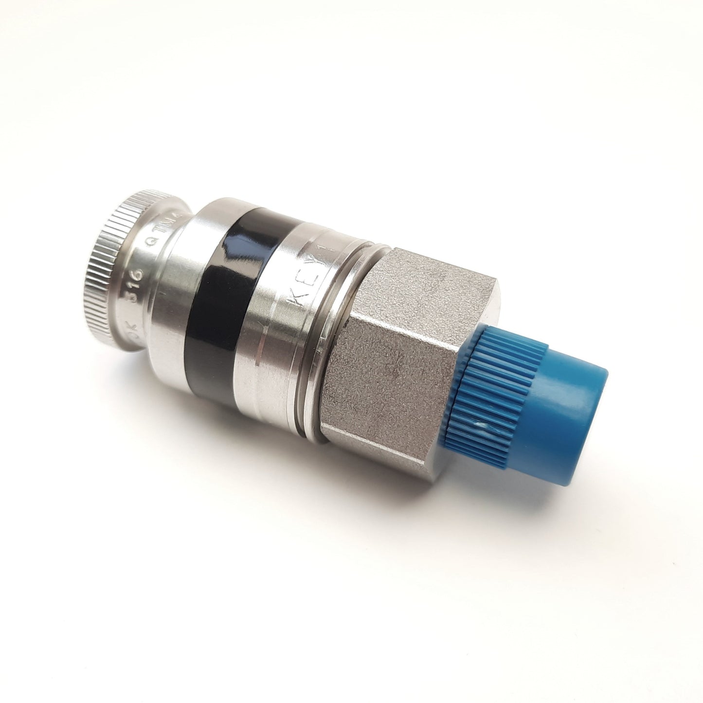 New – Open box Swagelok SS-QTM4-D-4PMK1 DESO Valved Quick Connect Stem, Stainless Steel 1/4"NPT