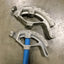 Used IDEAL 74-032 & 74-031 Aluminum Bender Heads, 1/2" & 3/4" Rigid, 3' Handle