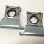 Used Lot of 2 SMC Y600T Modular Filter/Regulator Mounting Interface Spacer w/ Bracket