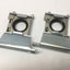Used Lot of 2 SMC Y600T Modular Filter/Regulator Mounting Interface Spacer w/ Bracket