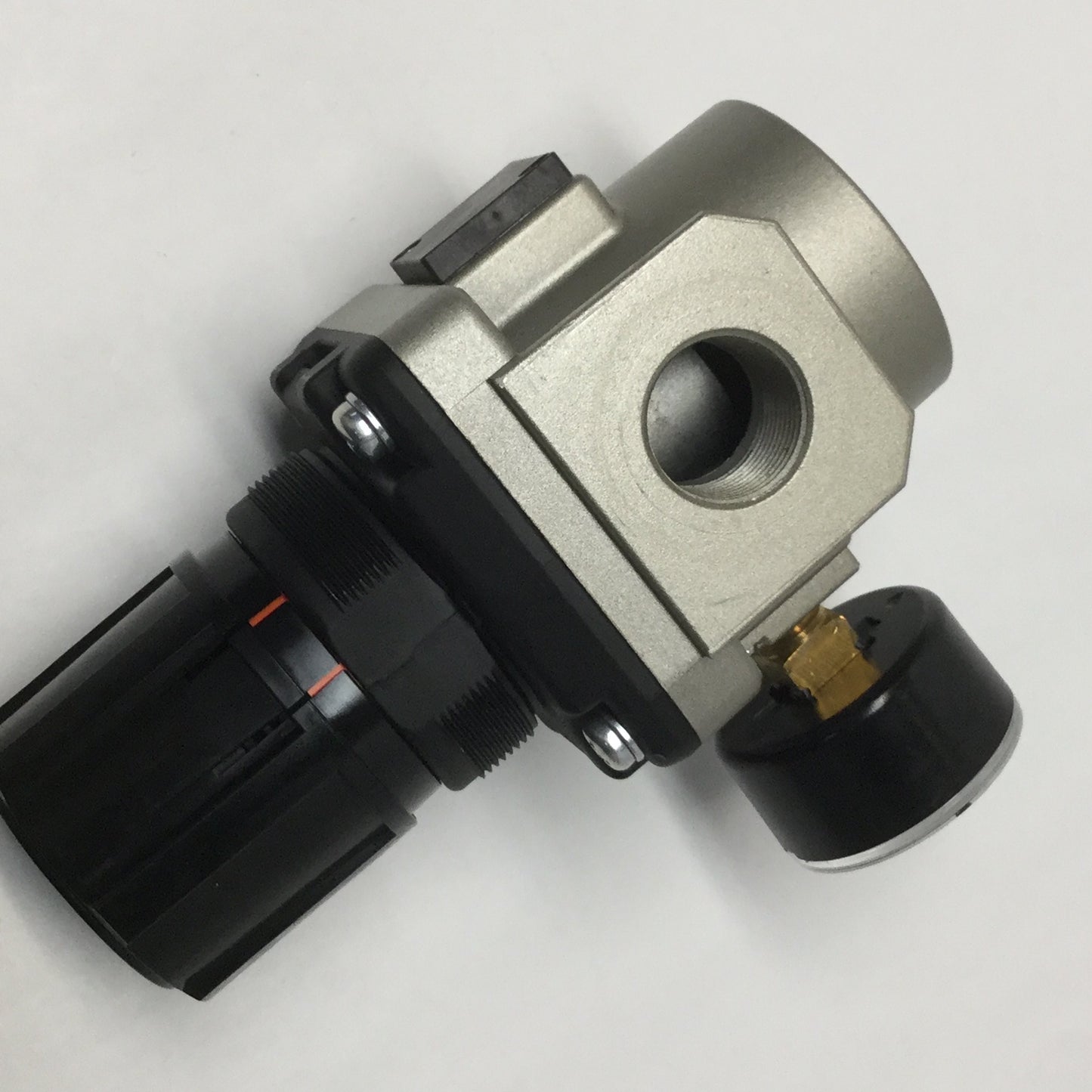 Used SMC AR50K-N06-Z Regulator AR Mass Pro w/ Backflow Function, 3/4" NPT, 7-125psi