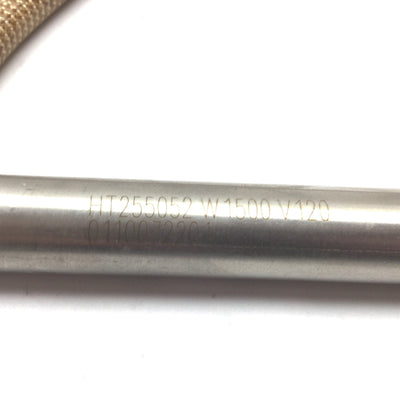 New – Open box Rod Cartridge Heater, 620mm Long x 12.6mm Diameter, 1500W 120V, 4-Pin Male