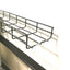 Used Hoffman QTP2X6BLK Quick Tray Pro Wire Mesh Cable Tray System, Length: 74.5"