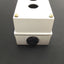 New – Open box Atmos 569/2 Push Button Electrical Enclosure, Dimensions: 5.5" x 3.375" x 3.25"