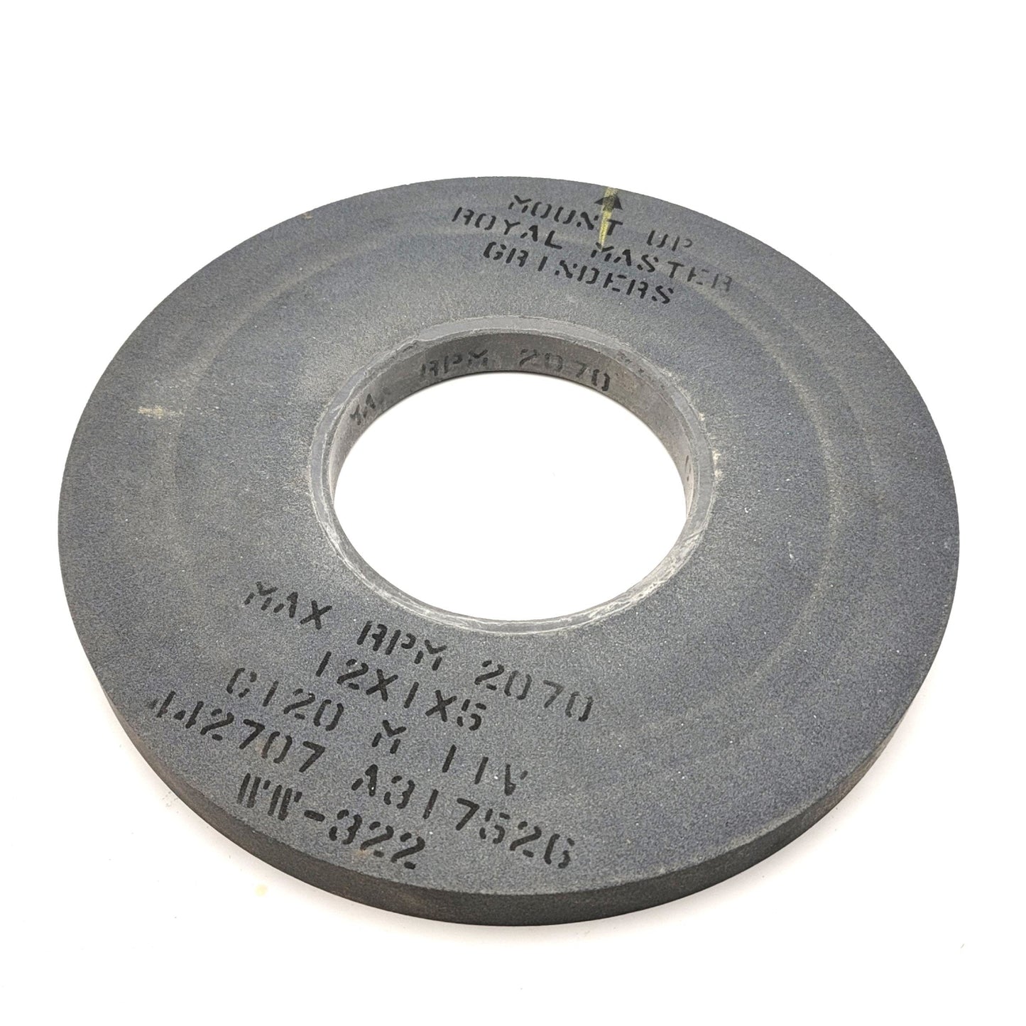 New Royal Master 12x1x5 120 Grit Grinding Wheel C120 M 11V 442707 A317526 WW-322
