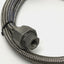 Used Hose Master AF5750 Annuflex Stainless Steel Corrugated 1/4" Braided Hose, 4ft