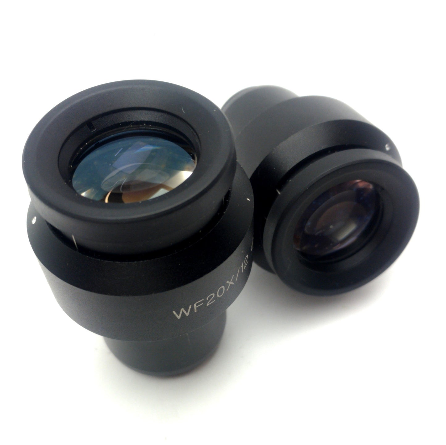 Used Lot of 2 SCIENSCOPE SZ-LE-W20 SSZ-II Microscope Eyepiece 20X Magnification Ø30mm
