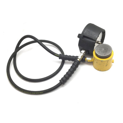 Used Enerpac LS2506 Load Cell, Capacity: 50,000 lbs, With 6ft Hose and Gauge