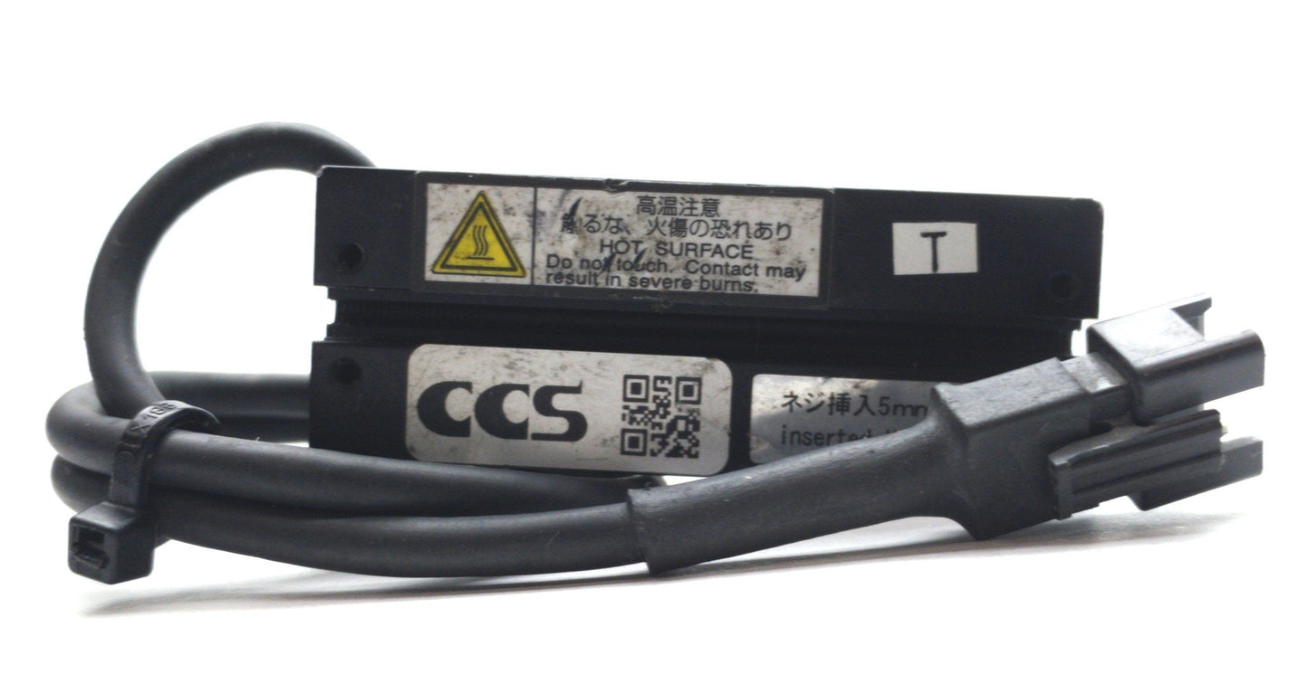 Used CCS LDL2-41X16RD Machine Vision Camera Bar Light, Red LED, 41 x 16mm, 24VDC 1.9W