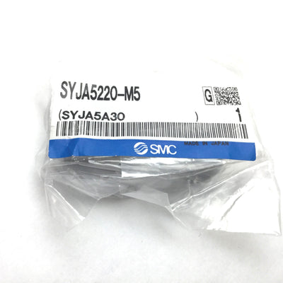 New SMC SYJA5220-M5 Pneumatic Pilot Valve, 2-Position 5-Port 0.15-0.7MPa M5x0.8