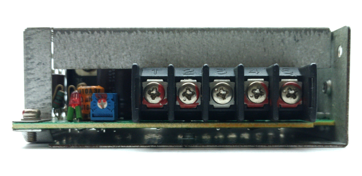 Used NEMIC-LAMBDA RS-7-5/AL DC Power Supply, Output: 5VDC 2A, Input: 85-132VAC
