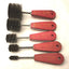 Used Lot of 5 Mill-Rose Metal Wire Fitting Brushes, 3/8", 3/4", 1", 1-1/2", 2" ID