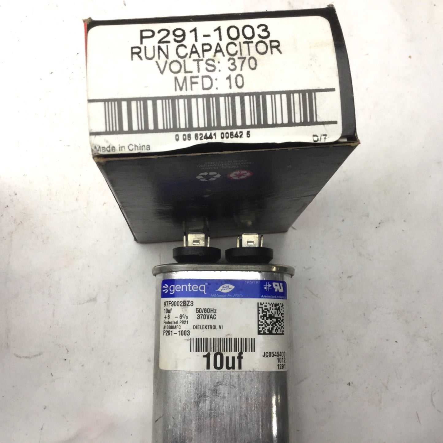 Used Lot of 4 Miscellaneous Capacitors, New POC5, New POCF7.5A, 2x P291-1003