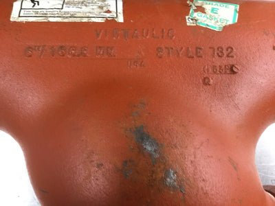 New – Open box Victaulic Series 732 WYE Type Strainer 6" Gasket: EPDM, *No Basket