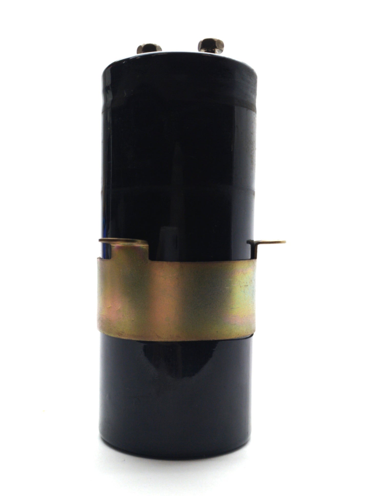 Used Lot of 2 Hitachi HCGF3A Capacitor, 3300μF, 250VDC, ø2 1/16 x 5 1/8" w/Bracket