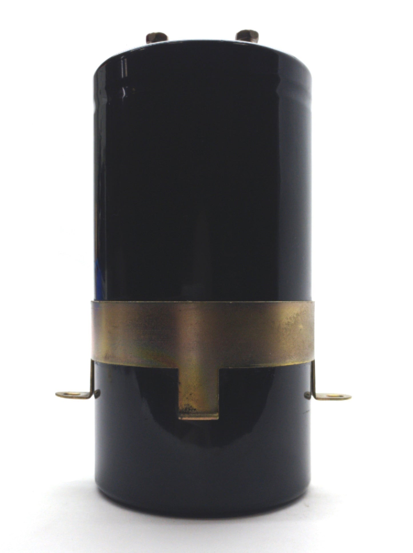 Used Nitsuko PWN3 Electrolytic Capacitor, 8200μF, 400VDC, ø3 1/16 x 6 3/16" w/Bracket