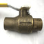 Used Apollo CII 1-1/2 Brass Ball Valve, 600 WOG, Bronze Threaded 1-1/2" NPT