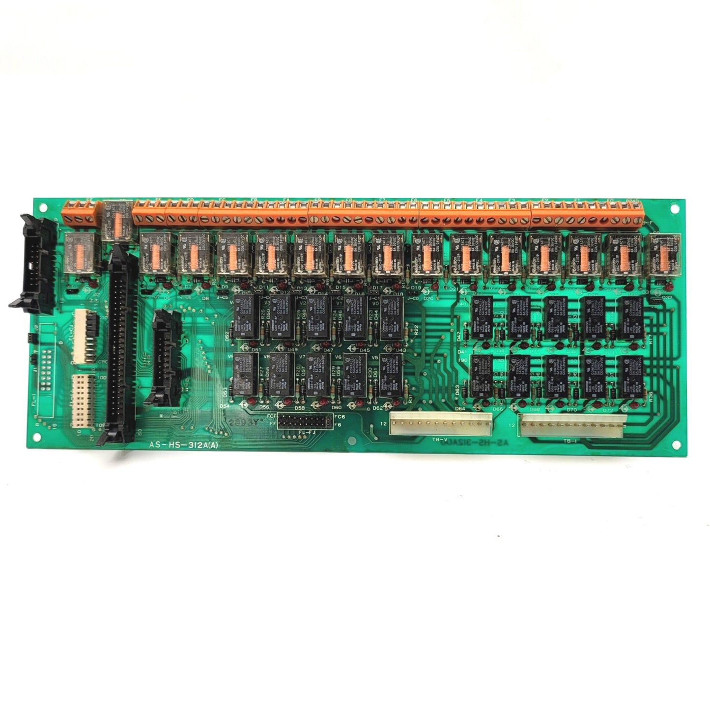 Used Fine Sodick AS-HS-312A(A) Wire EDM Relay Board From EX 21 Controller