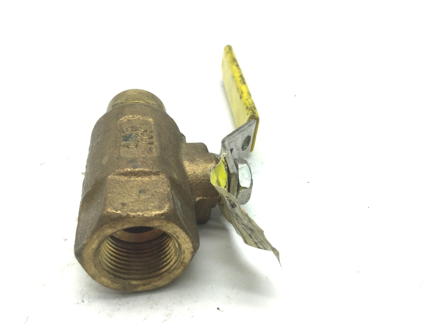 New – Open box Apollo 70-104-HC Inline Ball Valve 3/4" NPT to FNPT, Bronze B584, 450 PSI CWP