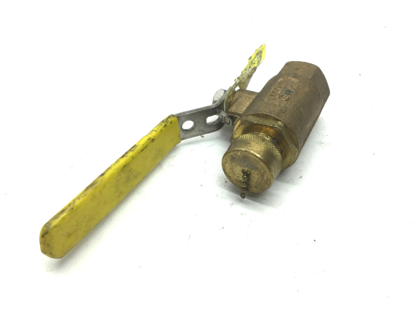 New – Open box Apollo 70-104-HC Inline Ball Valve 3/4" NPT to FNPT, Bronze B584, 450 PSI CWP