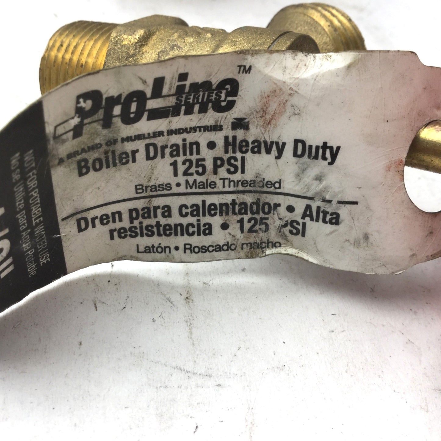 New – Open box Lot of 3 New Boiler Drains 2x 1/2" Pro Line (Red) 1x 3/4" A.Y. McDonald (Green)