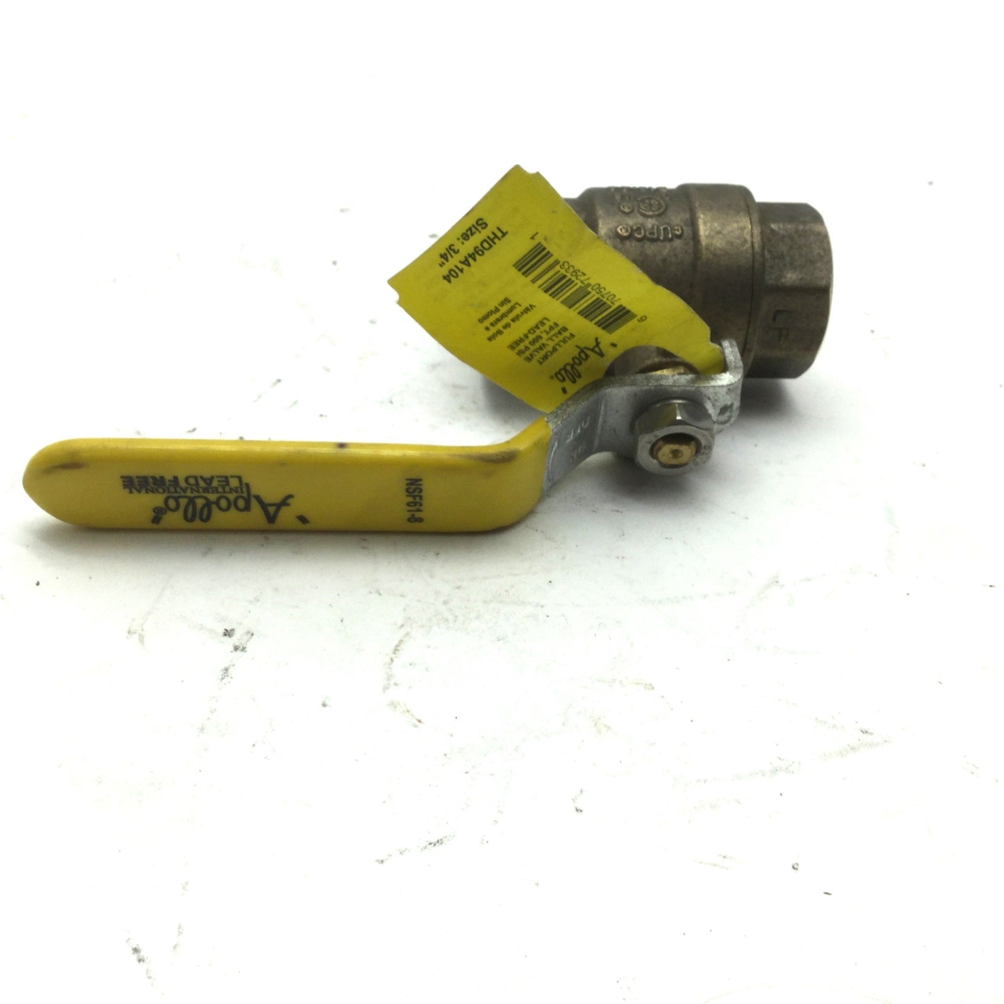 New – Open box Apollo THD94A104 Inline Ball Valve Bronze 3/4" FNPT to FNPT