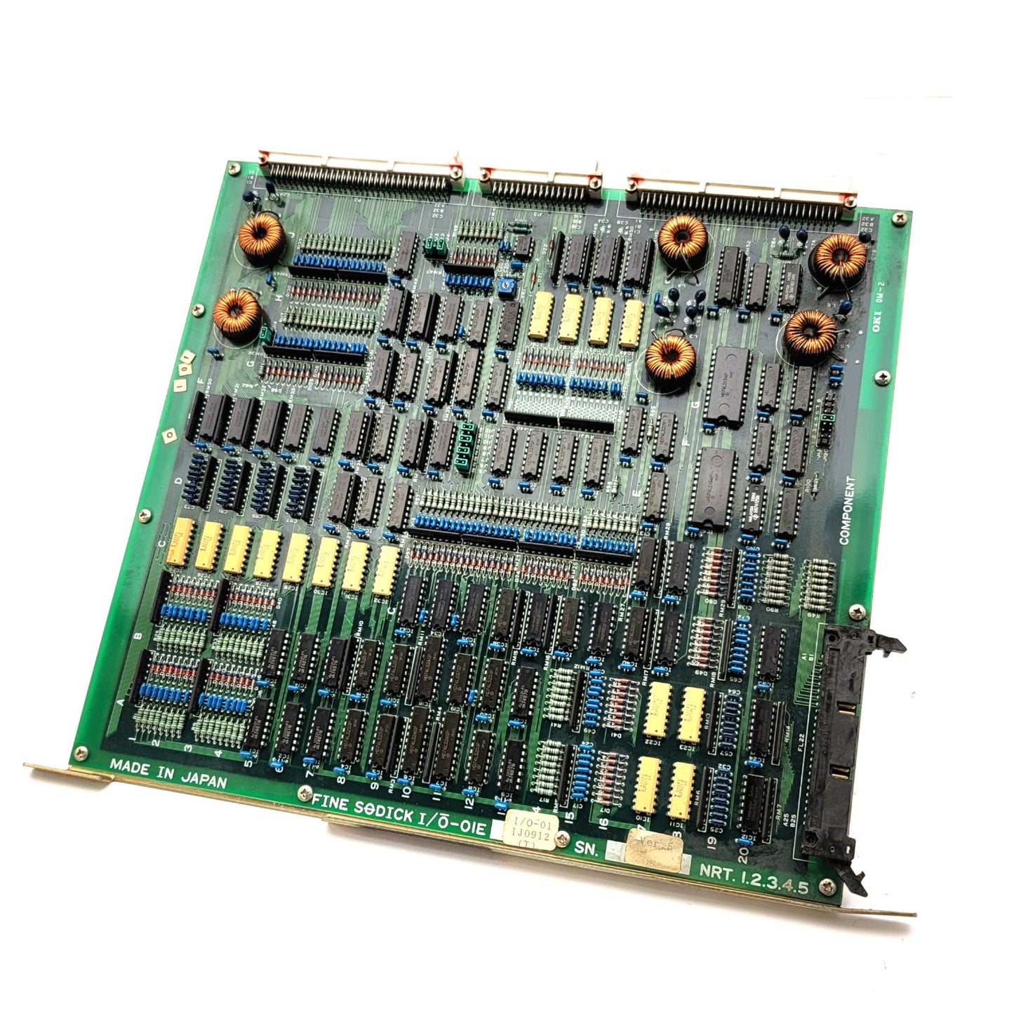Used Fine Sodick I/O-01E Input Output Board From Sodick EX 21 Wire EDM Controller