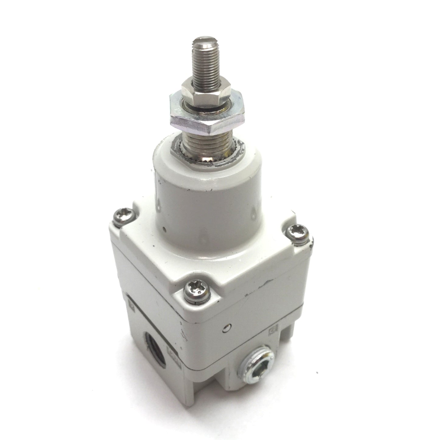 Used SMC IR1000-N01-X12 Precision Regulator, In 1MPa, Out 0.005-0.2MPa, 1/8" NPT