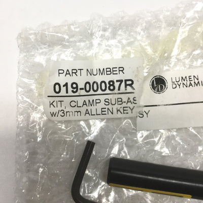 New – Open box LDGI Omnicure 019-00087R UV Spot Cure LED Head Mounting Clamp/Heat Sink Kit