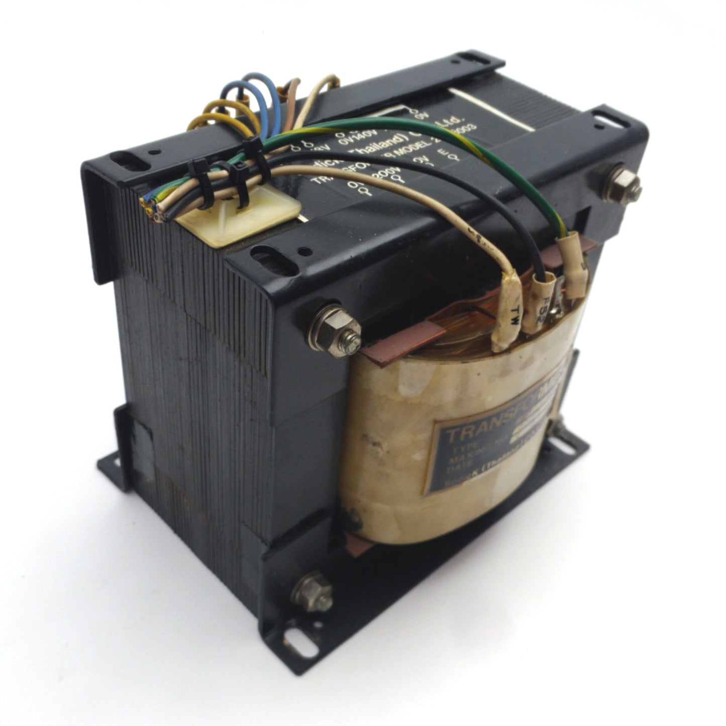 Used Sodick 2H-8003 Power Transformer Primary: 200/220VAC Secondary: 2x 18/100/140VAC