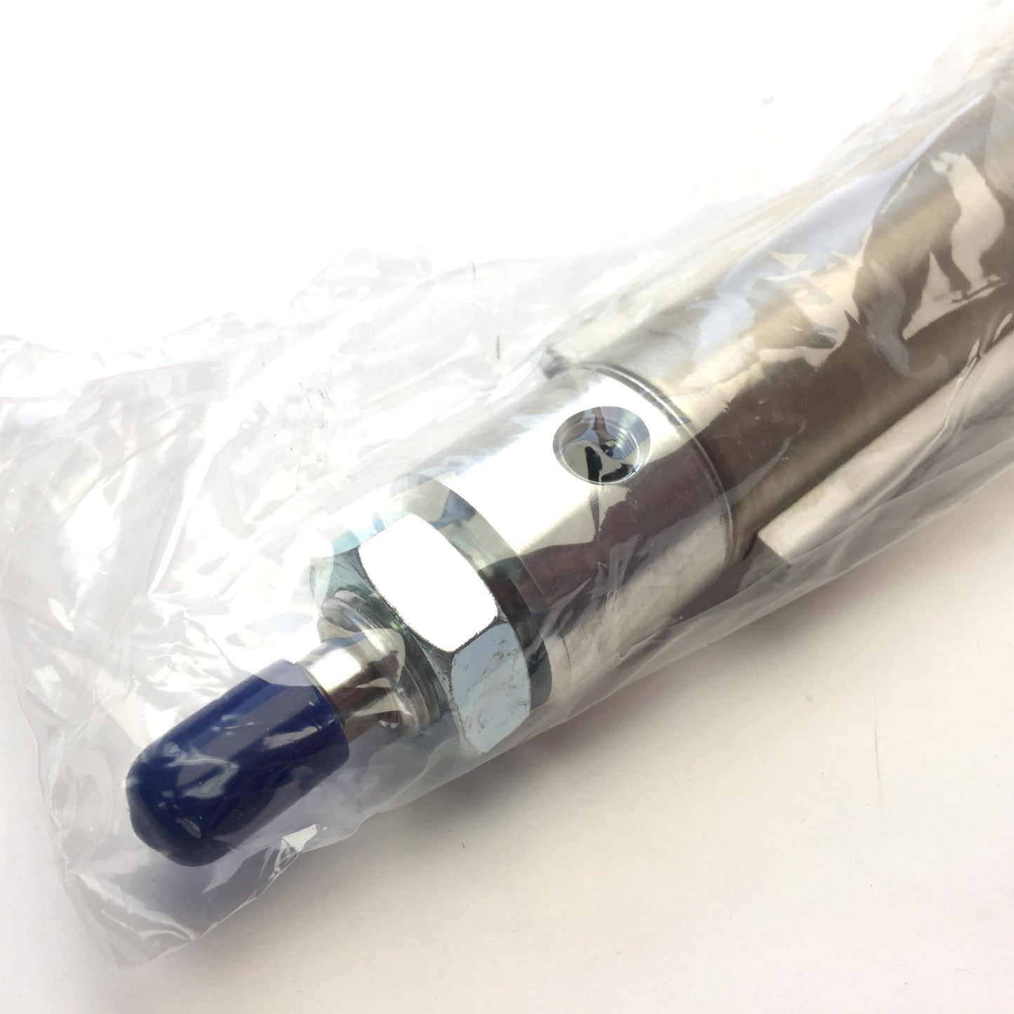 New – Open box Bimba M-127-DT2T4 Air Cylinder, Bore 1-1/4", Stroke 7", Double Acting, Port 1/8"