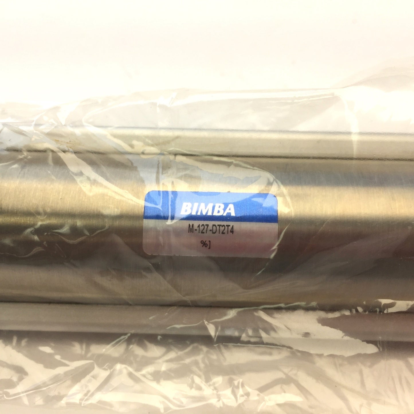 New – Open box Bimba M-127-DT2T4 Air Cylinder, Bore 1-1/4", Stroke 7", Double Acting, Port 1/8"