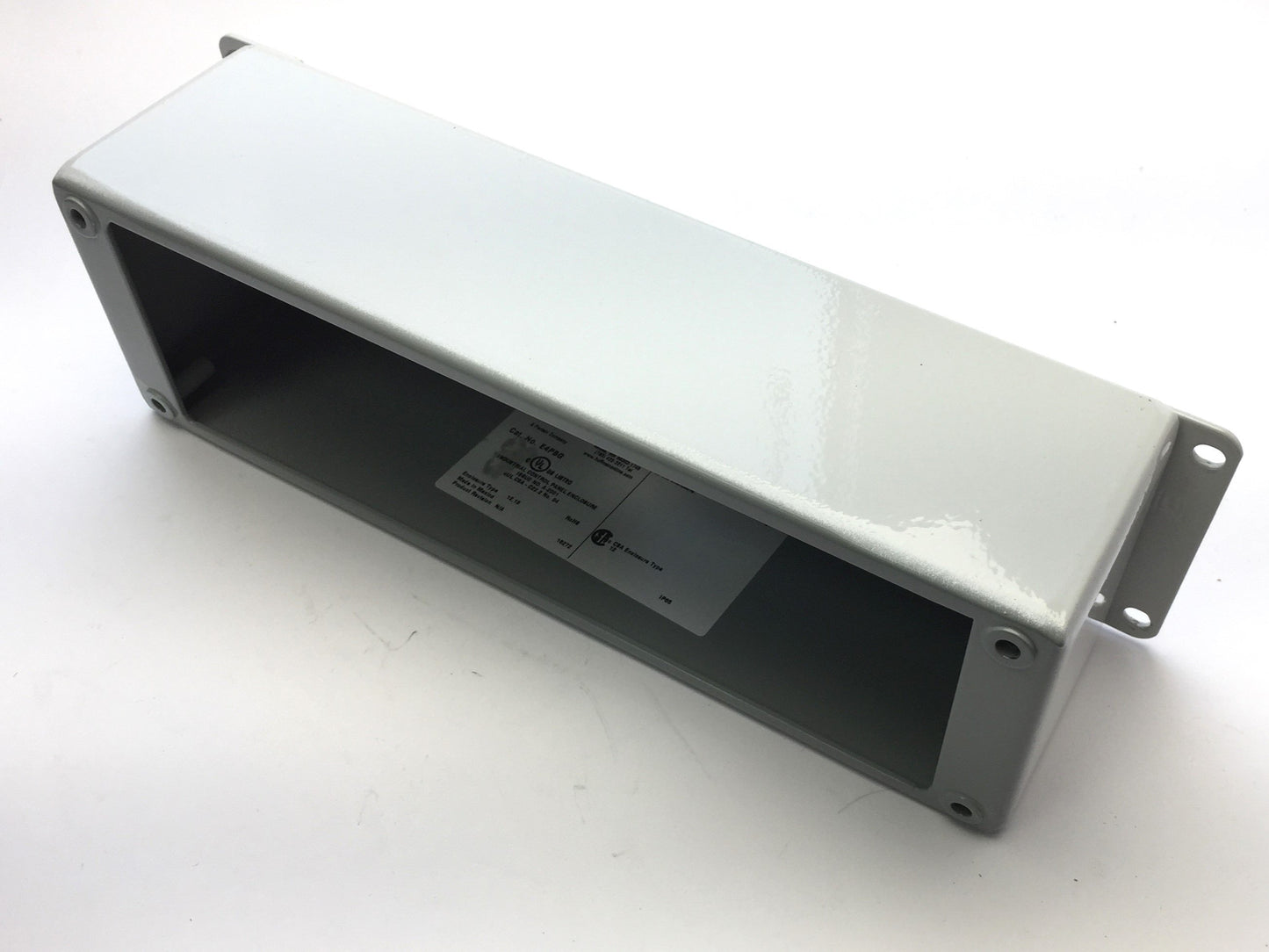 Used Hoffman E4PBG Pushbutton Enclosure, Allen Bradley E-Stop, Operator Panel