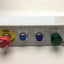 Used Hoffman E4PBG Pushbutton Enclosure, Allen Bradley E-Stop, Operator Panel