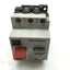 Used Siemens 3VE1010-2K Motor Starter Protector Circuit Breaker 4-6.3A 3-Pole